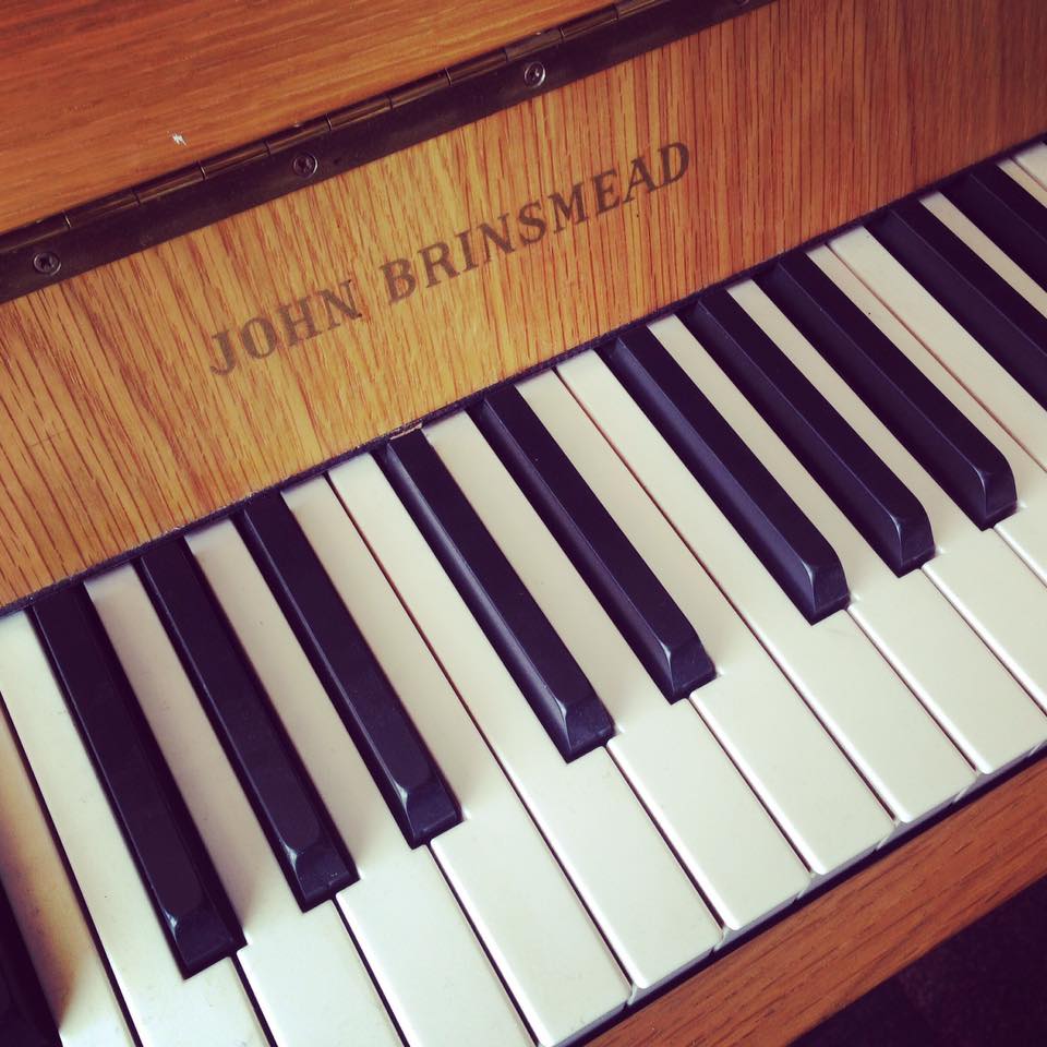 BRINSMEAD Light Oak modern upright piano